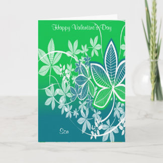 Happy Valentine's Day son Holiday Card
