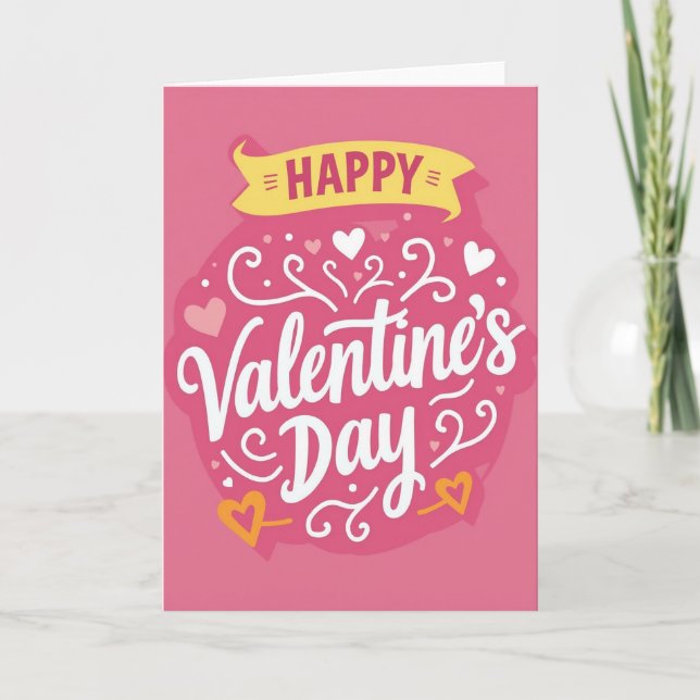 Happy Valentines Day Special Card (Front)