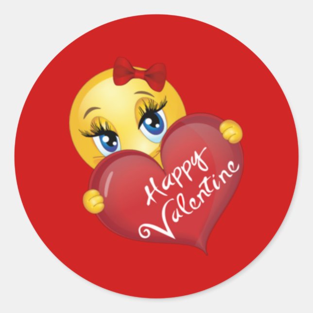 Happy Valentines Day Stickers (Front)