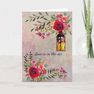 Happy Valentine's Day Stunning Floral Card 2