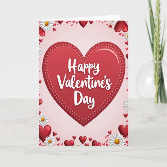 Happy Valentines Day Sweetheart Card (Front)