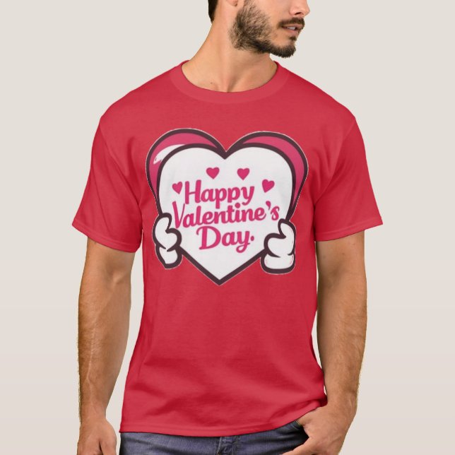 Happy Valentine's Day  T-Shirt (Front)