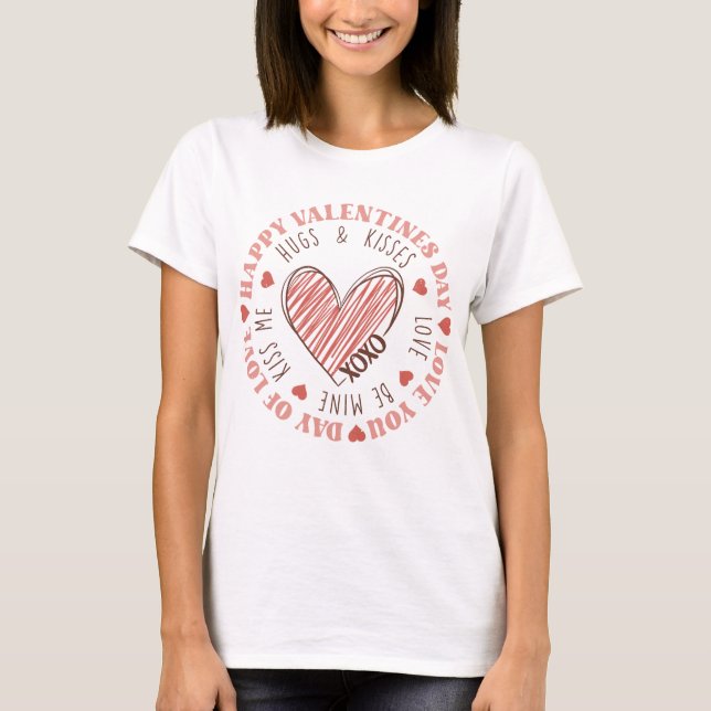 Happy Valentine's Day T-Shirt (Front)