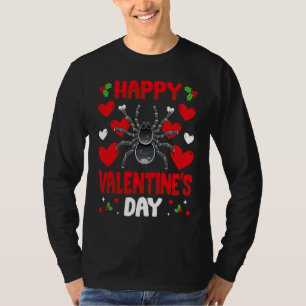 Happy Valentines Day Tarantula Heart Love Animal T-Shirt