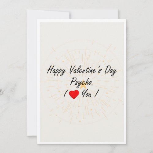 happy valentines day thank you card