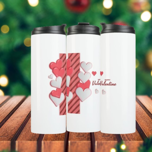 Happy Valentines Day Thermal Tumbler (Creator Uploaded)