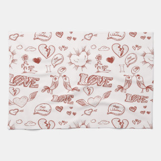 Happy Valentine's Day Towel