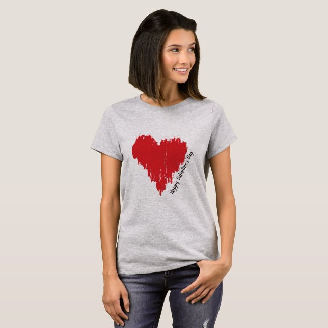 Happy Valentine's Day tshirt (Front Full)