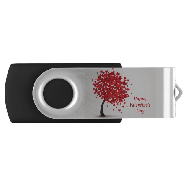 Happy Valentine's Day USB Flash Drive (Front)
