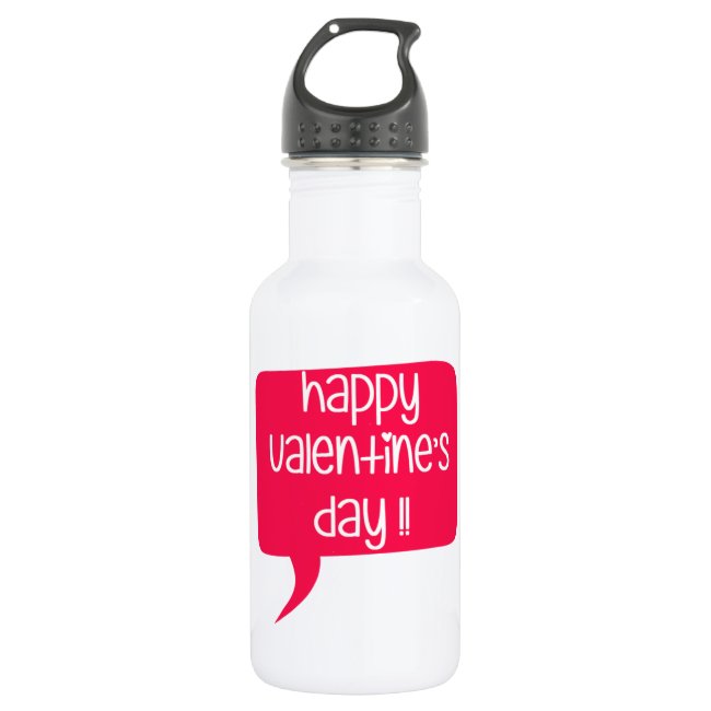 Happy Valentine's Day! Water Bottle