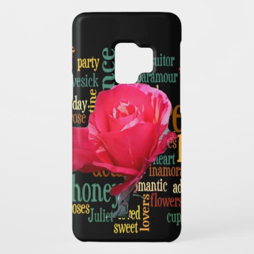 Happy Valentines Day With Elegant Red Roses Case_Mate Samsung Galaxy S9 Case