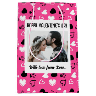 Happy Valentine's Day With Love Medium Gift Bag