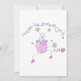 Happy Valentine's Day with Mia Darling Designs Note Card