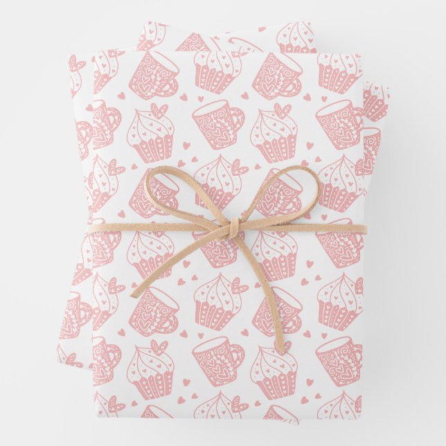 Happy Valentine's Day  Wrapping Paper Sheets (In situ)