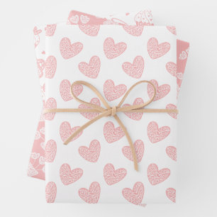 Happy Valentine's Day  Wrapping Paper Sheets