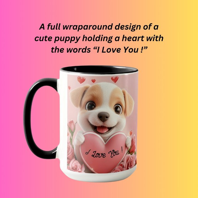 Happy Valentine's Day (your name)  Mug (Creator Uploaded)