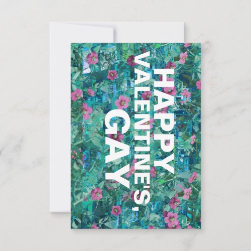 happy valentines gay custom invitations