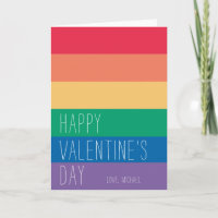 Happy Valentine's | LGBTQ Rainbow Valentine