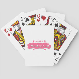 HAPPY VALENTINE'S POKER CARDS