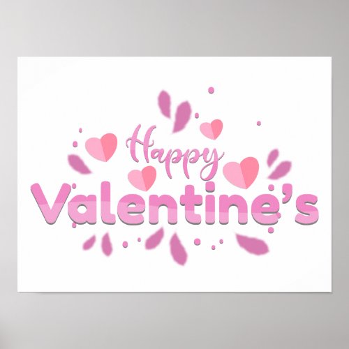 HAPPY VALENTINES POSTER