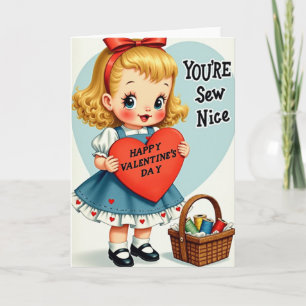Happy Valentines Sew Nice Card