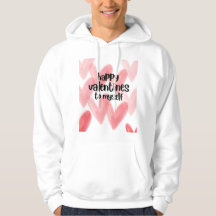 Happy Valentines to Myself Love Hearts Pink Card
