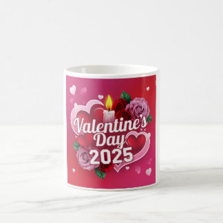 happy vallentine's day 2025 coffee mug
