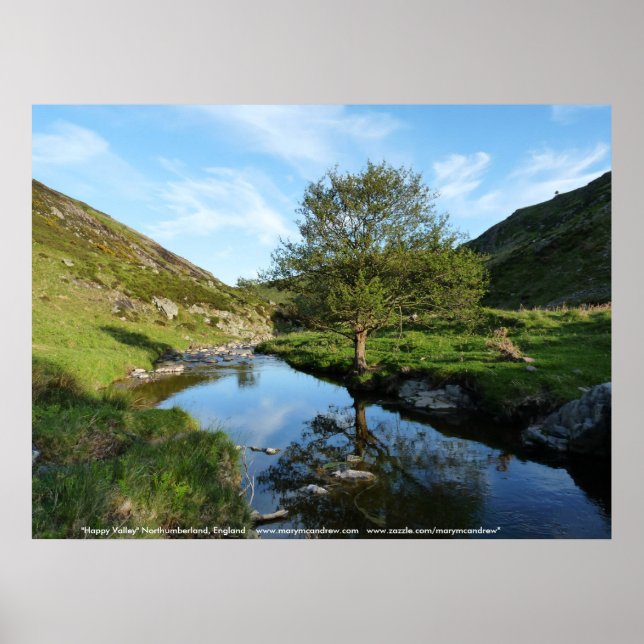 Happy Valley, Northumberland England Poster (Front)