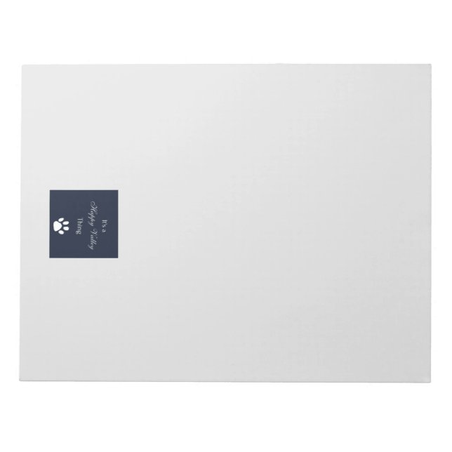 Happy Valley Thing 11" x 8.5" Notepad - 40 pages (Front)