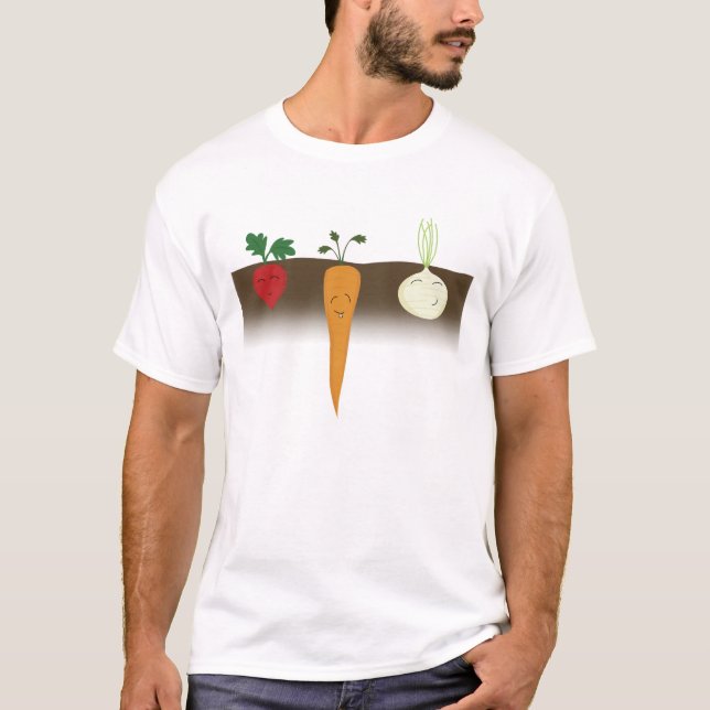 Happy Veg T-Shirt (Front)