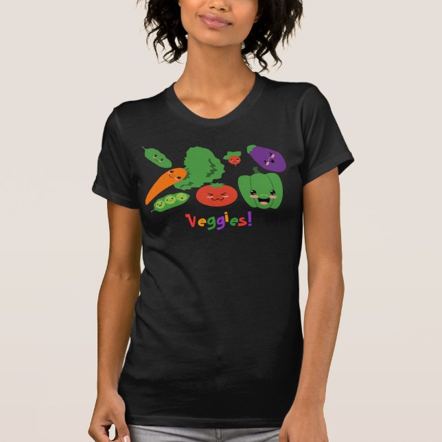 Happy Vegetables T-Shirt (Front)
