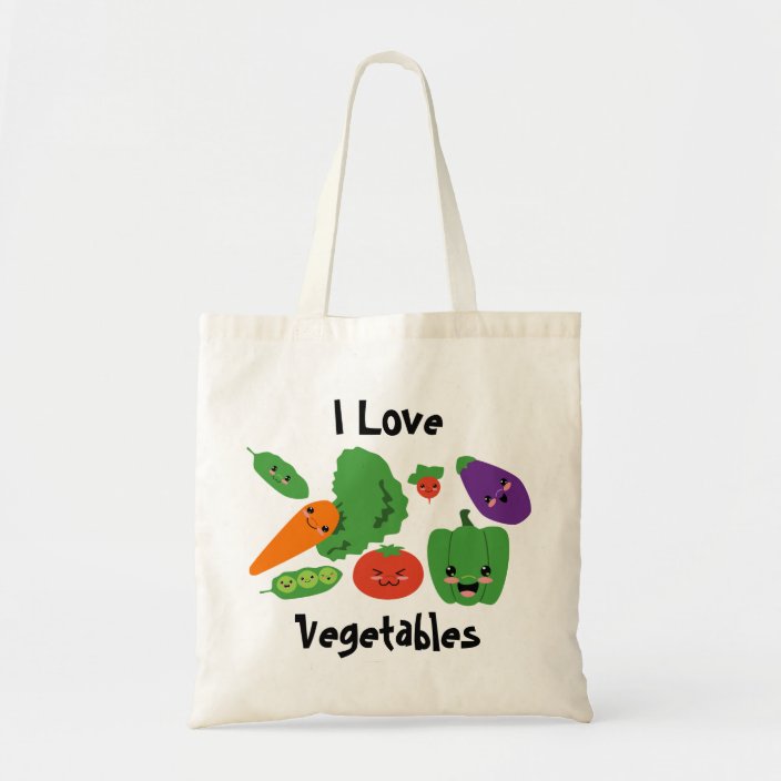 Happy Vegetables Tote Bag | Zazzle.com