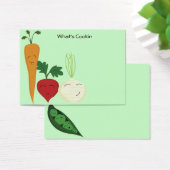 Happy Veggie Recipe Cards (Desk)