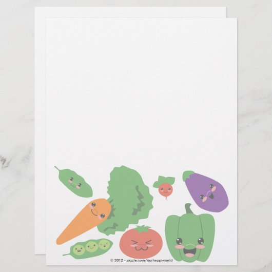 Happy Veggies (Front/Back)