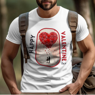 Happy Velentine's Day - Eternal Flame Love T-Shirt