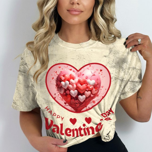 Happy Velentine's Day - Romantic Splendor T-Shirt (Creator Uploaded)
