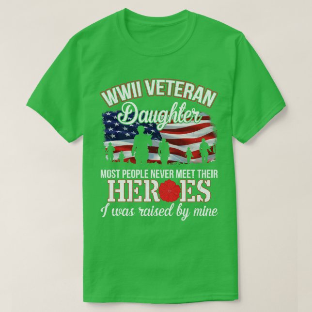Happy Veteran Day To Me You Daughter T-Shirt (Design Front)