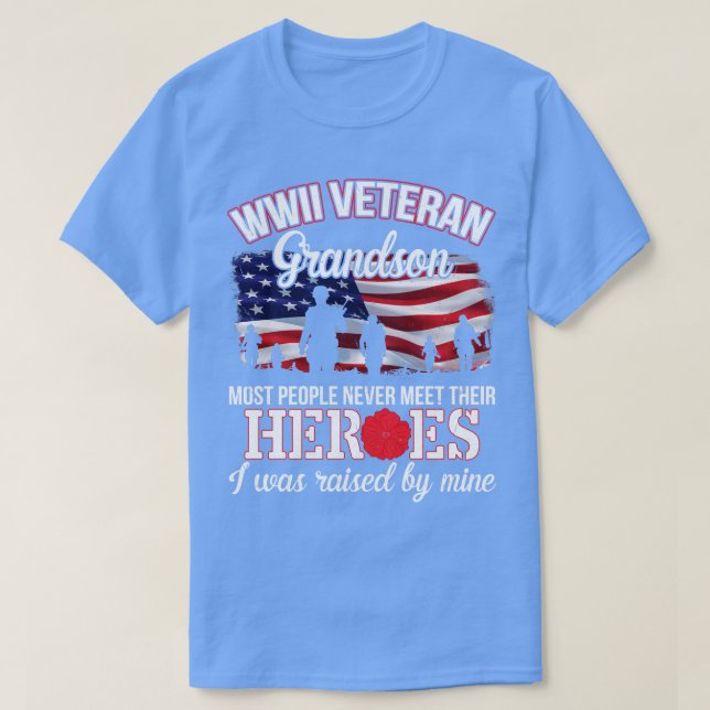 Happy Veteran Day To Me You Grandson T-Shirt (Design Front)