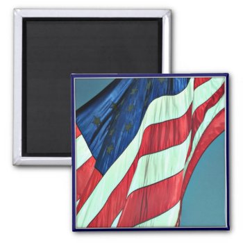 Happy Veterans Day  American Flag - Magnet by ForEverProud at Zazzle
