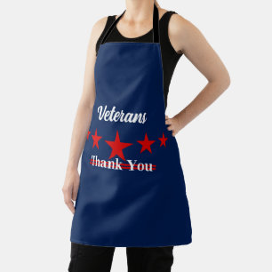 Happy Veterans Day Apron