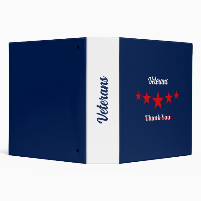 Happy Veterans Day Binder (Background)