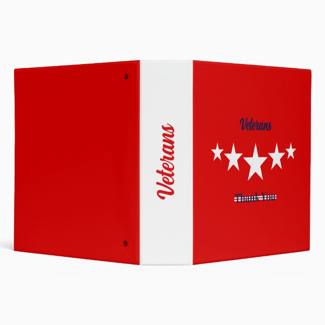 Happy Veterans Day Binder (Background)