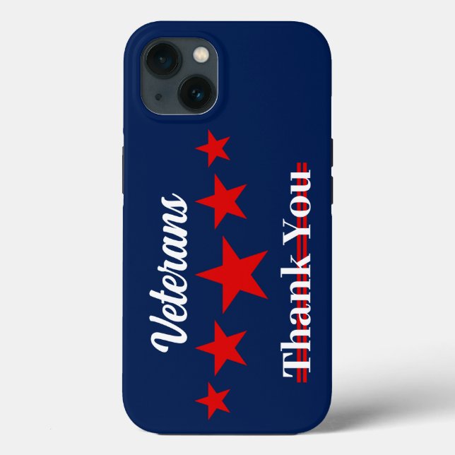 Happy Veterans Day  Case-Mate iPhone Case (Back)