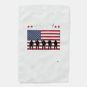 Happy Veterans Day Flag Silhouette Vector Design_1