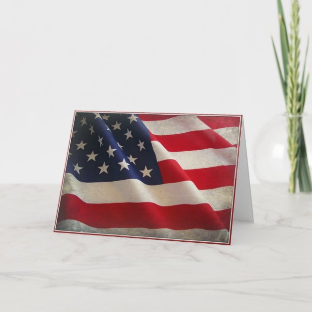 Happy Veterans Day Greeting Card (Front)