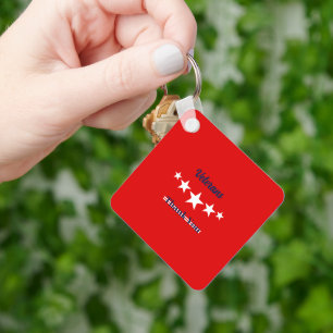Happy Veterans Day Keychain