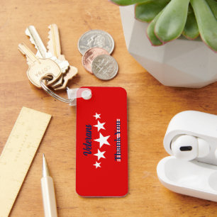 Happy Veterans Day  Keychain
