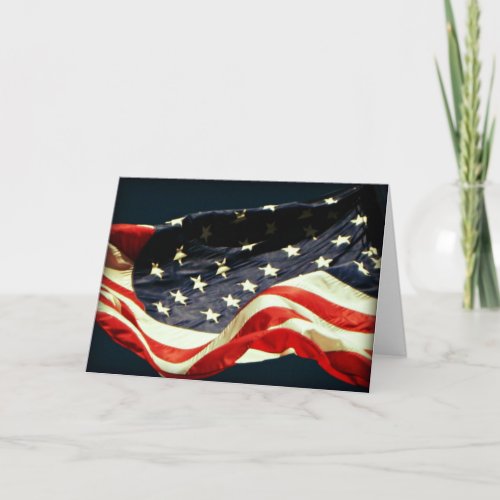 Happy Veterans Day Military Greeting Card