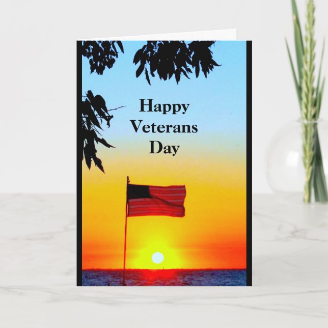 Happy Veterans Day - Thank You For Your Service (Front)