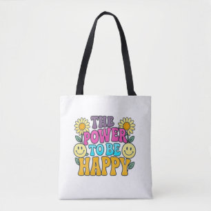 Happy Vibes Tote Bag
